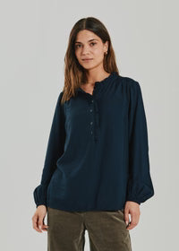 Freequent - 212235 FQMAGDA-BLOUSE - NAVY BLAZER / blouse