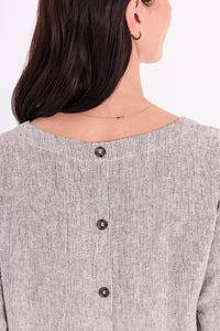 Freequent - 206288 FQLAVA-DRESS - COFFEE BEAN/STAR OFFWHITE / jurk