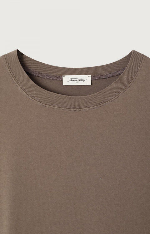 American Vintage - FIZVALLEY T-SHIRT - CENDRE VINTAGE