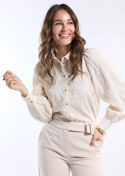 Freebird Icons - Benda blouse - off white
