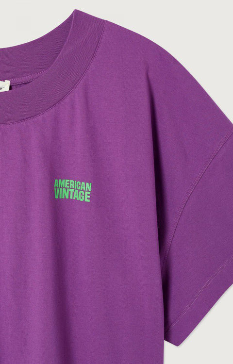 American Vintage - GIXY T-SHIRT - ANEMONE
