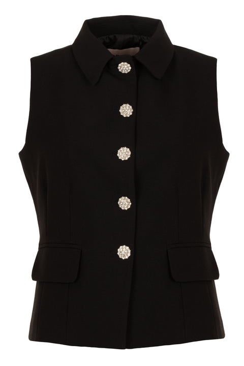 Freebird Icons - Gilet Gijsje - Black