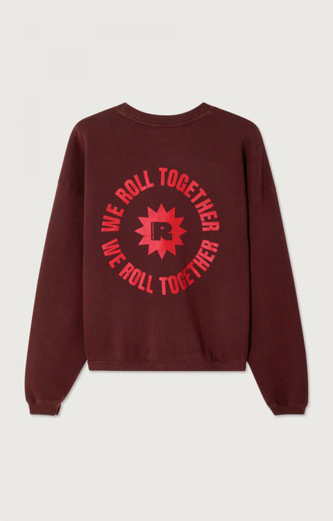 American Vintage - Izubird logo sweater - Confiserie vintage