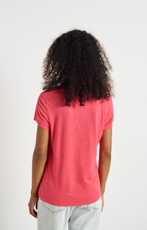American Vintage - Jacksonville t-shirt - Rose fluo