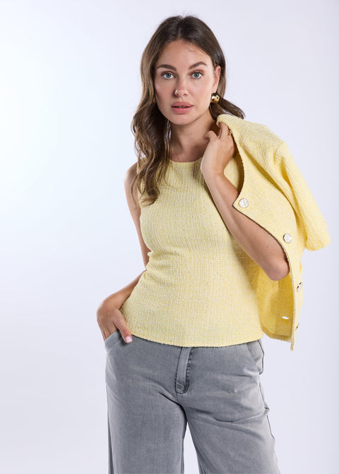 Freebird Icons - Thalassa - Butter Yellow / top