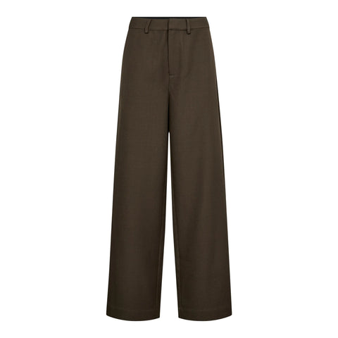 Co couture - 500428 Luna CC Wide Pant - 20003 Dark brown