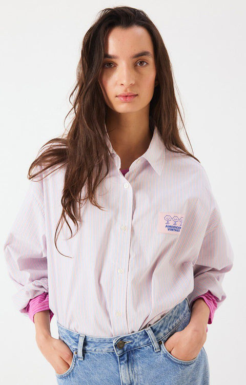 American Vintage - SOABIRD - RAYURES DOUCEUR / blouse