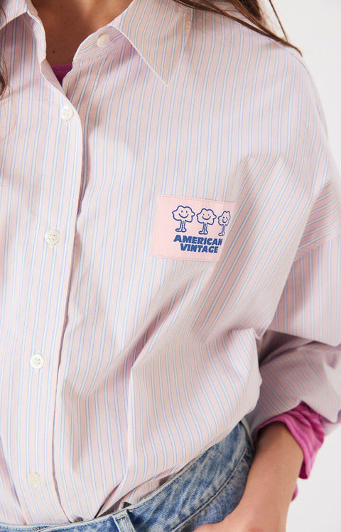 American Vintage - SOABIRD - RAYURES DOUCEUR / blouse