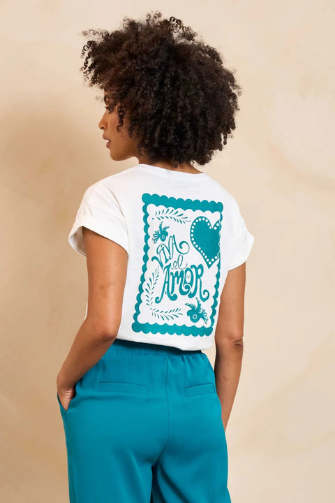 Lofty Manner - RB15 -T-shirt Elinea - 100 white