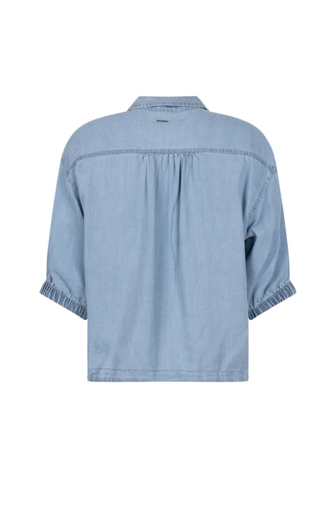 Zoso - 261Maaike - Light denim / blouse