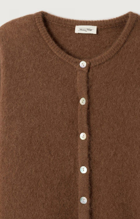American Vintage - Vitow vest - Chocolat chine