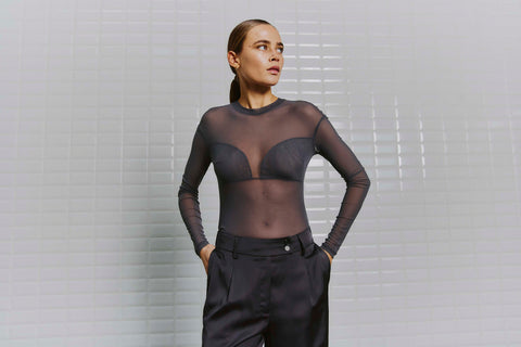 With Black - WBLASTA Top - Black