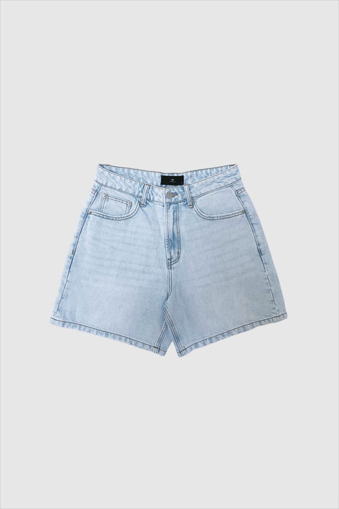 With Black - WBLKAROLINA BLUE DENIM - BLUE SPRING / short