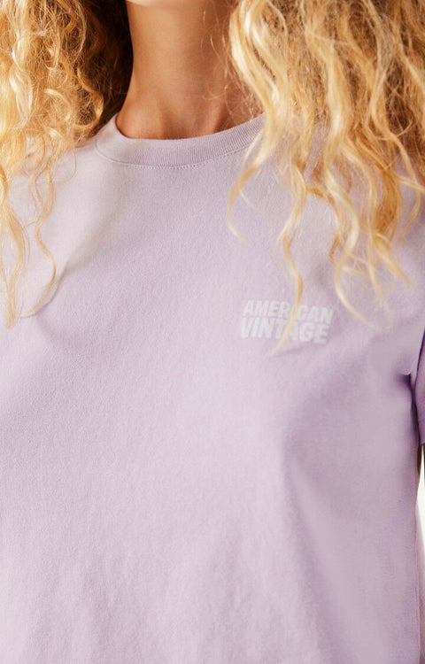 American Vintage - YKOBOW T-SHIRT - Lilas