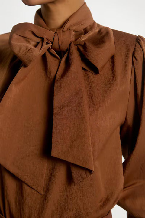 Aaiko - BOWI CRINKLE RAY 548 - 191227 SORREL HO / blouse