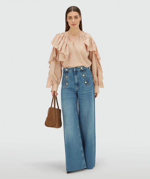 Josh V - JV-2603-0108 - 813 dusty pink / blouse