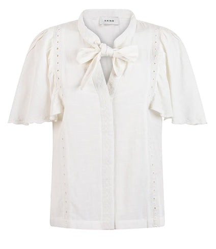 Aaiko - Caressy co535 blouse - Les blancs