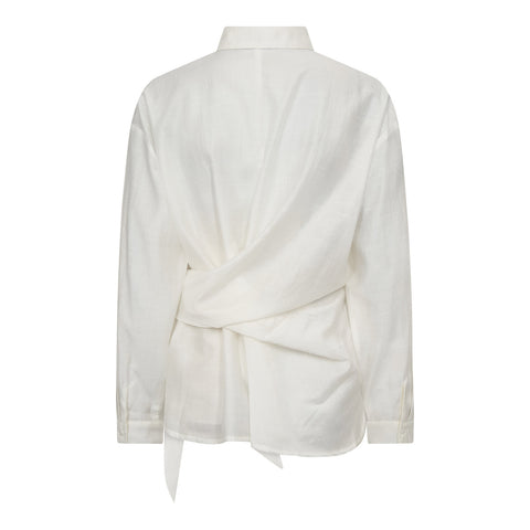 Co couture - IdinaCC Tie shirt - Offwhite 11