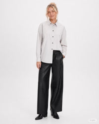 Freequent - 211845 FQFLYNA-SHIRT - STAR OFFWHITE/MOREL / blouse