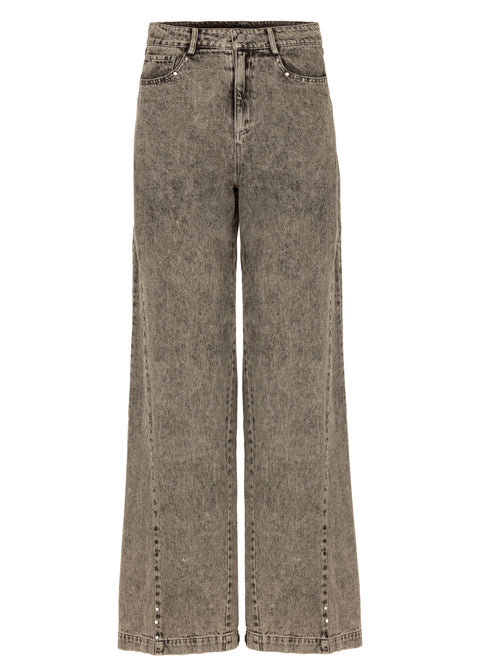 Freebird Icons - Melody stud - Grey wash