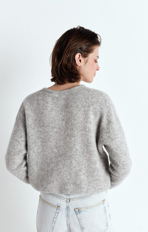 American Vintage - Vitow vest - Gris clair
