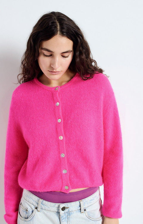 American Vintage - Vitow vest - Rose fluo
