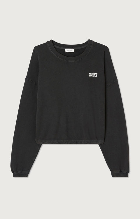 American Vintage - Izubird logo sweater - Reglisse vintage