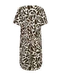 Freequent - 207677 FQFLOI-DRESS - NAVY BLAZER/MOONBEAM / jurk