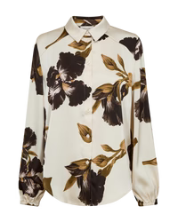 Freequent - 212409 FQZILA-SHIRT - MOONBEAM/NIGHTSHADE / blouse